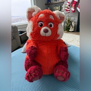 Disney Plush Red Panda - Orange and Red
